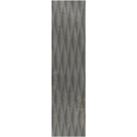 Cerrad Masterstone graphite dekor WAVES matný 29,7 x 119,7 cm