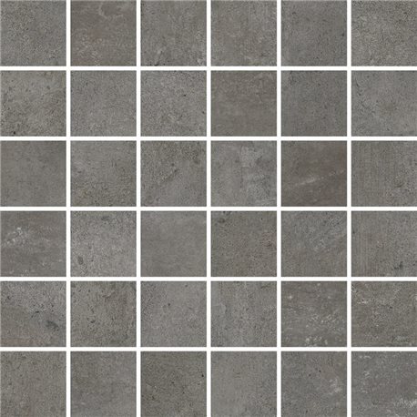 Cerrad Softcement graphite lesklá mozaika 29,7 x 29,7 cm