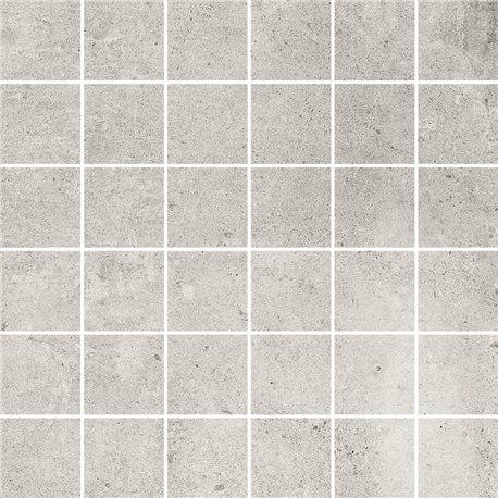 Cerrad Softcement white matná mozaika 29,7 x 29,7 cm