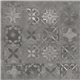Cerrad Softcement graphite dekor PATCHWORK matný 59,7 x 59,7 cm