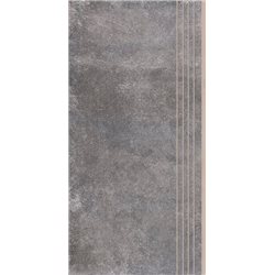 Cerrad Montego antracyt matná schodnica 39,7 x 79,7 cm