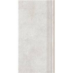 Cerrad Montego gris matná schodnica 29,7 x 59,7 cm