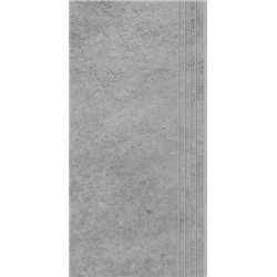 Cerrad Tacoma silver matná schodnica 29,7 x 59,7 cm