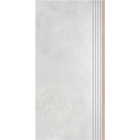Cerrad Apenino bianco lappato schodnica 29,7 x 59,7 cm
