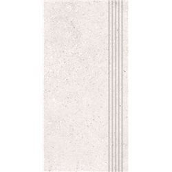Nowa Gala Geotec schodnica lappato light grey 29,7 x 59,7 cm