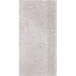 Nowa Gala Geotec schodnica lappato grey 29,7 x 59,7 cm