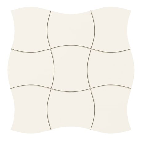 Tubadzin mozaika Royal Place white 29,3 x 29,3 cm