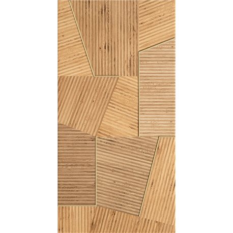 Domino dekor Flare wood 30,8 x 60,8 cm