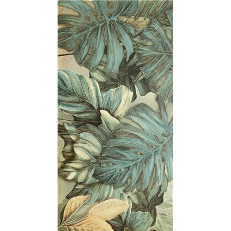 Domino Alabaster Shine leaves B 119,8 x 59,8 cm element 1