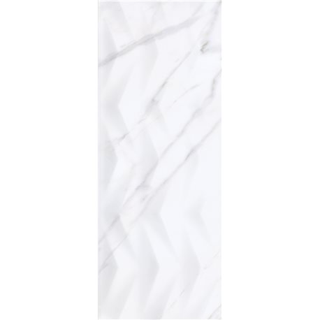 Ceramika Bianca Carrara sky axis 25 x 75 cm