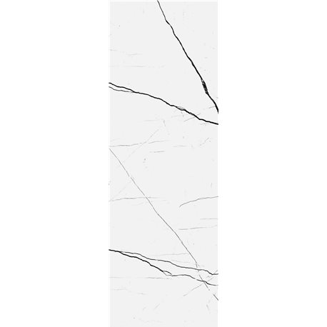 Ceramika Bianca Prestige white 25 x 75 cm
