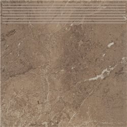 PARADYZ Track Brown schodnica 30 x 30 cm