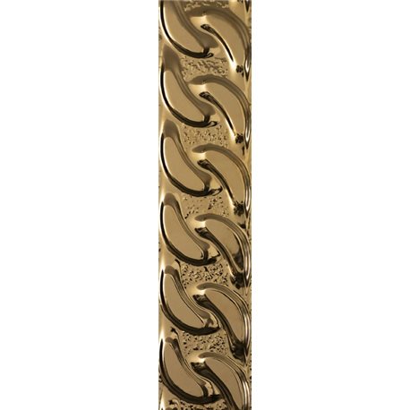 PARADYZ Fashion Spirit Copper listela Struktura lesklá 9 x 39,8 cm