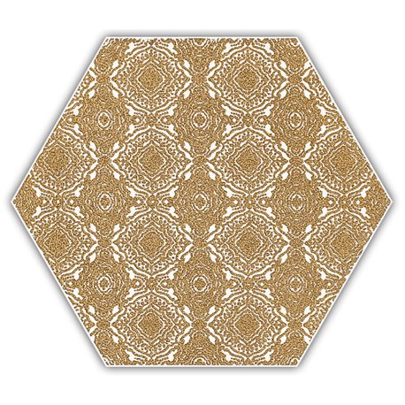PARADYZ Shiny Lines Gold Heksagon Inserto E 19,8 x 17,1 cm