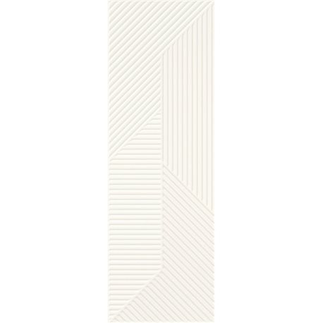PARADYZ Woodskin Bianco obklad B Struktura rektifikovaný 29,8 x 89,8 cm