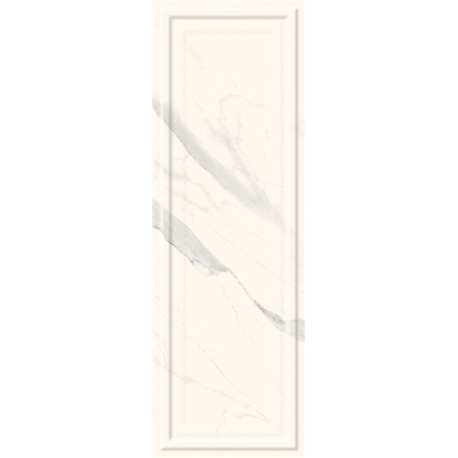 PARADYZ Morning Bianco Struktura rektifikovaný lesklý 25 x 75 cm