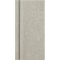 PARADYZ Rino Grys schodnica rezaná matná 29,8 x 59,8 cm