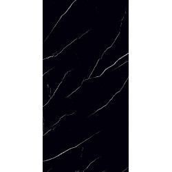 Ceramstic Mavros Black rektifikovaná lesklá dlažba 60 x 60 cm
