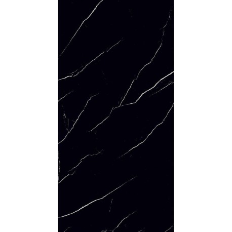 Ceramstic Mavros Black rektifikovaná lesklá dlažba 60 x 60 cm