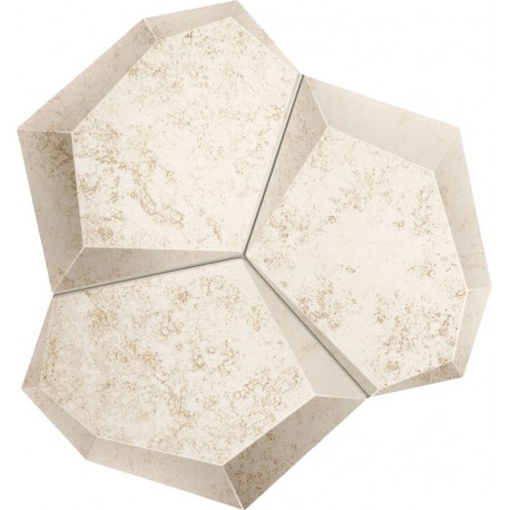 Domino Alabaster Shine matná mozaika 21 x 19 cm