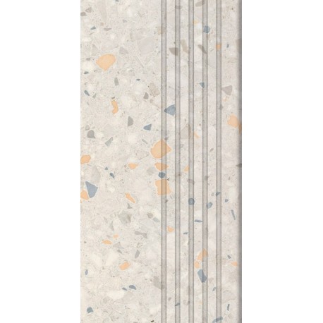 Tubadzin Macchia Beige matná schodnica 59,8 x 29,8 cm