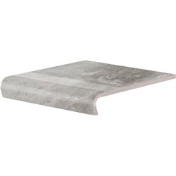 CERRAD PIATTO GRIS V-shape schodnica s nosom 30 x 32 cm