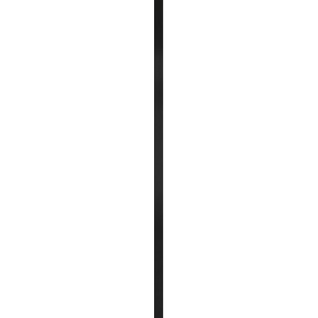 Ceramica Bianc black mat listela 1 x 90 cm