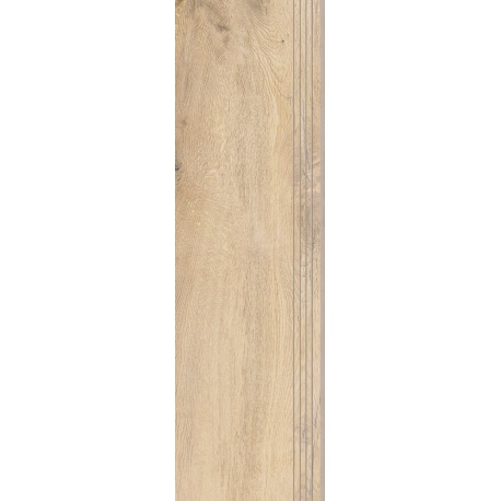 Cerrad Guardian Wood Light Beige schodnica matná 29,7 x 120,2 cm