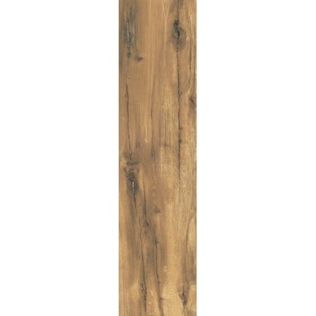 Paradyz Rustland Brown dlažba matná rektifikovaná 29,5 x 119,5 x 2 cm