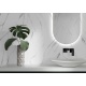 Ceramika Gres Roswell White dlažba rektifikovaná 59,7 x 59,7 cm
