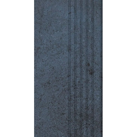 Tubadzin Torano Aanthrazite matná schodnica rektifikovaná 29,6 x 59,8 cm
