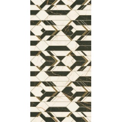 Paradyz Fancy White inserto lesklý deko 30 x 60 cm