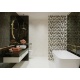 Paradyz Fancy White inserto lesklý deko 30 x 60 cm