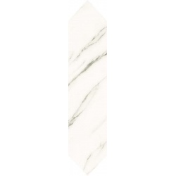 Paradyz Arctic Storm Bianco Heksalong lesklý dekor 6,5 x 29,8 cm