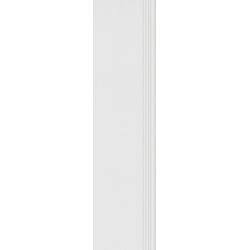Cerrad Cambia white lappato schodnica 29,7 x 119,7 cm