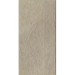Paradyz Eremite Crema klinker struktura schodnica matná 30 x 60 cm