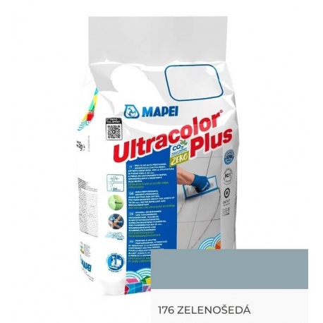 Mapei Ultracolor Plus 176 zelenošedá škárovacia hmota 5 kg