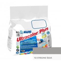 Mapei Ultracolor Plus 112 stredne šedá škárovacia hmota 2 kg