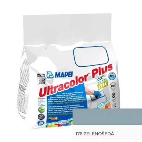 Mapei Ultracolor Plus 176 zelenošedá škárovacia hmota 2 kg