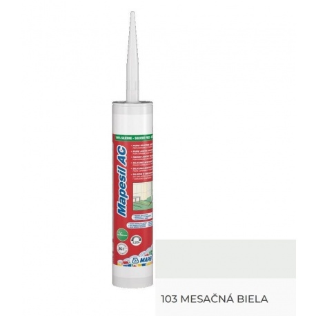 Mapei silikón Mapesil AC 103 mesačná biela 310 ml