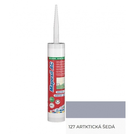 Mapei silikón Mapesil AC 127 arktická šedá 310 ml