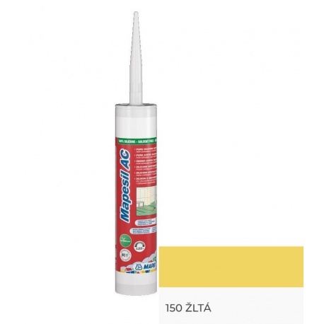 Mapei silikón Mapesil AC 150 žltá 310 ml