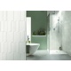 Marazzi Pure White Satin Structured Code M130 obklad rektifikovaný 30 x 90 cm