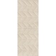 Marazzi Work Beige Structured Spike 3D M13A matný obklad rektifikovaný 30 x 90 cm