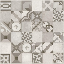 Marazzi Work Grey Decoro Vintage M13C matný obklad rektifikovaný 30 x 90 cm