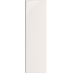 Tubadzin Masovia Bianco lesklý obklad 29,8 x 7,8 cm