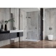 Ceramica Limone Hera Grey matná dlažba rektifikovaná 59,7 x 119,7 cm