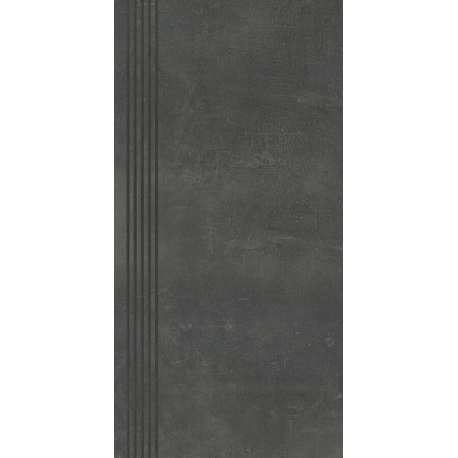 Stargres STARK Graphite matná schodnica rektifikovaná 30 x 60 cm