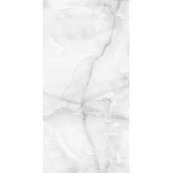 Gresová dlažba Onyx Grey lesklá rektifikovaná 60 x 120 cm