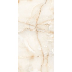 Dlažba Lavish Onyx Crema lesklá rektifikovaná 60 x 120 cm